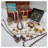 Lane Treasure Box Full of Jewelry