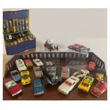 Vintage Matchbook and Corgi Cars