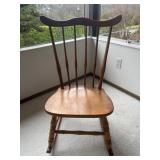 Colonial Mid Century Parlor Childs Rocking Chair