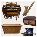 Examples of Musical Instruments on this Sale