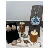 Sterling Silver Jewelry Variety - 38 grams
