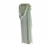 Alex Evenings Sage Green floor Length Dress