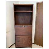 Hidden Secretary Desk with Shelves & Drawers