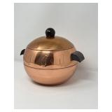 Vintage Penguin Hot and Cold Copper/Aluminum Server