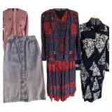 1601 Boho Vintage Blouse & Skirt Ensemble & MORE