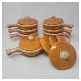 Oven Proof HULL Lidded Soup/Chili Bowls