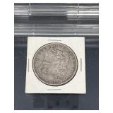 1890 O Morgan Silver Dollar