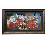 Extraordinary Embroidered African Art