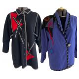 Two Beppa 100% Pure Wool Coats