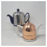 Vintage Ceramic Teapots with Insulators