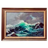 1978 K. Fegke Original Painting on Canvas