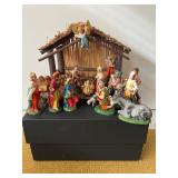 1940-50s Italian Nativity Set