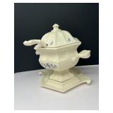 Hand Painted from Arnels Mold 1961 Soup Tureen and Bowls