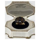 8 VendomeTopazStatementRingAdjustable1960sCocktailJewelry