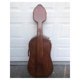 44 AntiqueWoodCelloCase