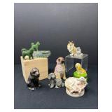 86 MiniatureDogFigurineCollection