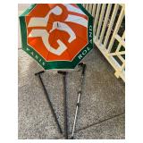 97 WalkingCanesHikingPoleandRolandGarrosUmbrella