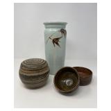 102 StudioPotteryCollectionBruning&HudsonSigned