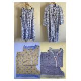 55 2ShortyPajamas&GownRobeComboCarolHochman