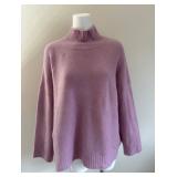 54 ThickPinkCashmereSweaterEileenFisher