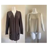 48 SilkShirt&CardiganEileenFisherJJill