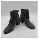 35 GreySuedeAnkleBootsEileenFisherAppearNew