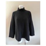 101 ThickBlackCashmereSweaterEileenFisher