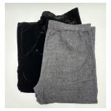 100 DressyVelvet&HempCottonPantsEileenFisher