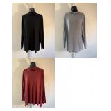 88 Silk&TencelTurtleneckTrioEileenFisher