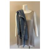 89 SilverSilkShell&ScarfEileenFisherNewwTag