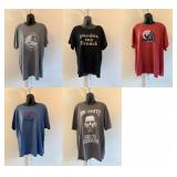 90 5PrintedCottonTShirtsVariousMakers