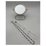 145 MagnificationNeededMirror&ReadingGlassesNeckChains