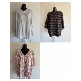 101 3LargerSizeSummerTopsEileenFisherPoetryJJill