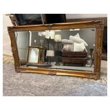 Gold Gilt Ornate Estate Wall Mirror – 54x30”, Custom Framed in Seattle