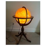 Replogle 16" Lighted Heirloom Globe with Claw Feet & Wood Stand