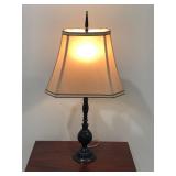 Jamie Young Black Table Lamp – Made in India