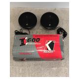 Pair of Kicker I600 Coaxial Car Truck Speakers
