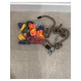 Kids Playset - Rock Climbing Holds & 10-Ft Rope