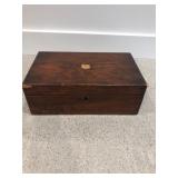 Antique Wooden Document Box
