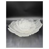 44 MikasaSpunSilkFrostedSwirlGlassBowlCollection