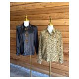 132 VintageFancyBlouseDuoSzS4