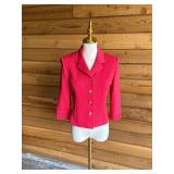 91 STJOHNCoralSweaterSz2