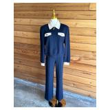 23 STJOHNNavyBlueKnitPantSetSzS2