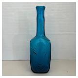 86 IndianaHandcraftWayneHustedTurquoiseBlueBirdDecanter
