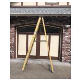 8-Foot Werner Aluminum Extension Ladder – Lightweight & Durable