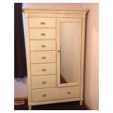 Ethan Allen Wardrobe Chest – Solid Wood Storage Cabinet	