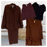 Jones New York – Women’s Pantsuit, Skirt/Top & Knit Tops- 4pc Group