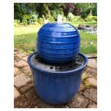 Cascadia Ceramic Fountain – Flowing Garden Decor Feature