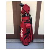 Golf Club Set with Budweiser-Branded Bag – Drivers, Irons & Accessories