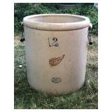 Red Wing 12-Gallon Stoneware Crock - Early 20th Century	